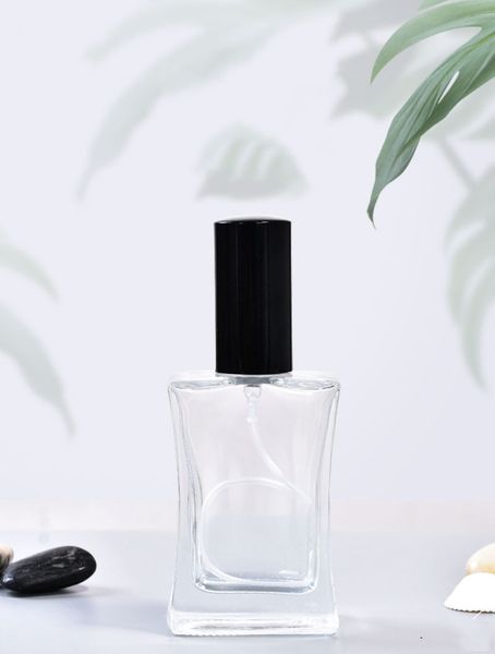 

50ml perfume bottle empty clear glass spray bottle wholesale