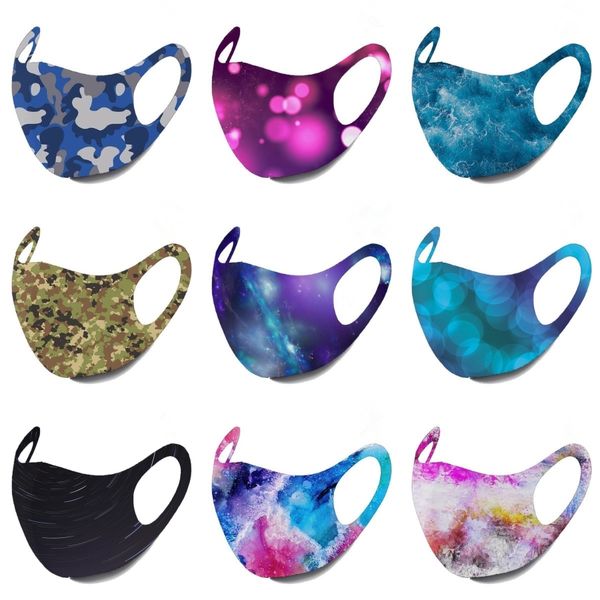 

gum monkey mouth mask reusable cartoon print cubrebocas con caritas ultraviolet proof washable running riding bike protective mask zlhome#14