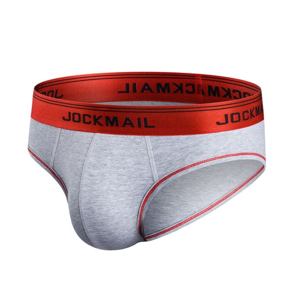 

jockmail men's boxer briefs cotton red widened belt briefs, breathable soft and comfortable home casual men's underwear, Black;white