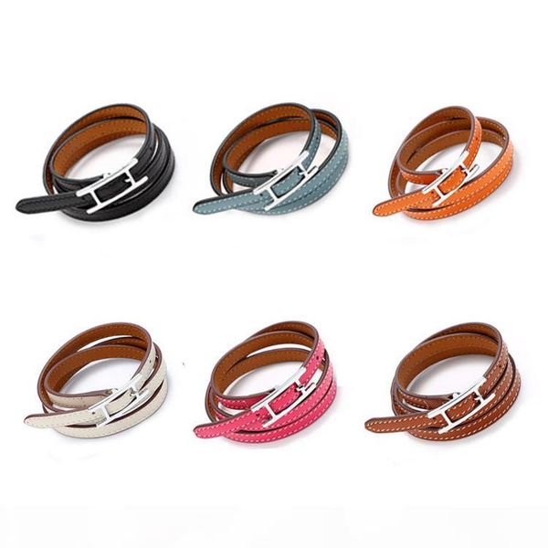 

paris style women and man bracelet geniuine leather with stainless steel love punk bangle jewelry gift ps6251a, Golden;silver