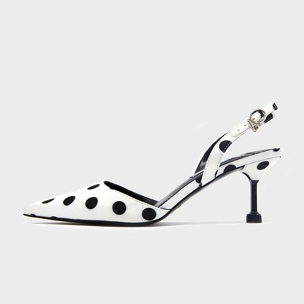 

this summer's new pointy sandal stiletto heel high-heeled women's shoes, Black