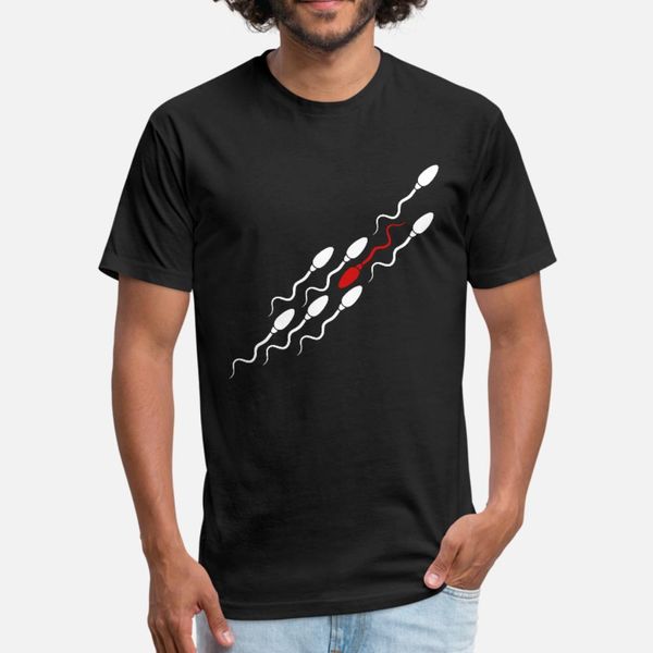 

retreat be different direction sperm sperm pregnan t shirt men printed tee shirt plus size 3xl standard fitness basic spring standard shirt