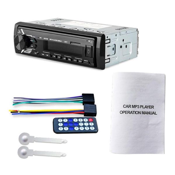 

car wireless mp3 car mp3 player card machine usb flash drive wireless audio 3077 fm radio card machine