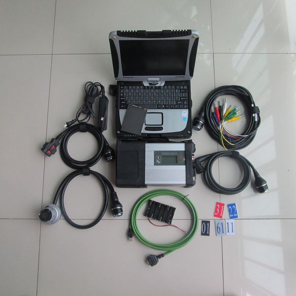 

mb star c5 cf19 laptouch screen 2020.06 software ssd full set diagnostic tool for car and truck super ready to use