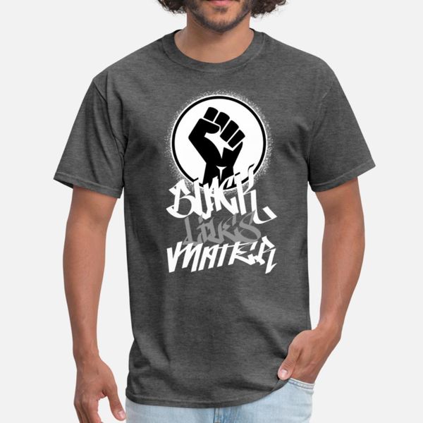 

black lives matter t shirt men designs cotton o neck unique famous comfortable spring slim shirt
