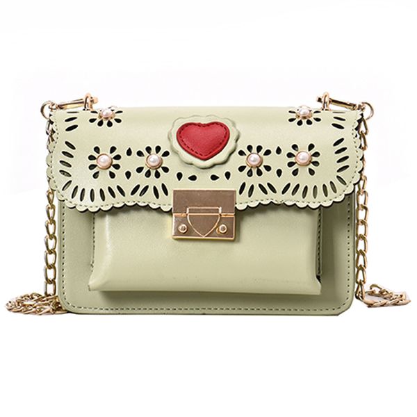 

hollow out fashion crossbody bags for women 2020 shoulder bags female leather women handbags with red heart