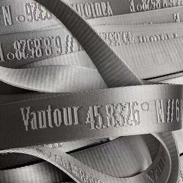 

горячий продавать на заказ белый цвет d кольцо полиэфирной ткани пояса, Black;brown