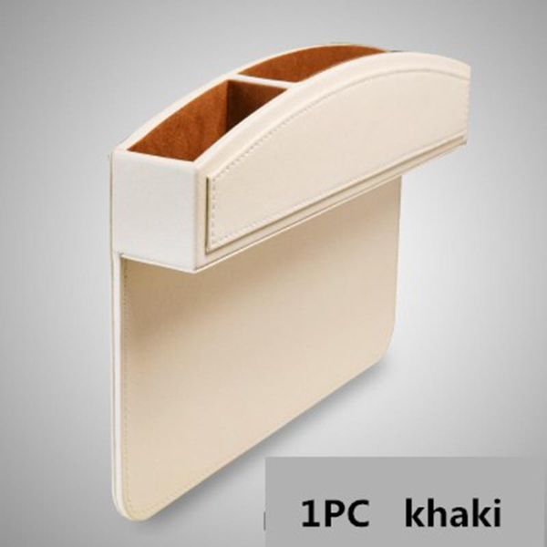 

new arrival car leather safety seat gap pocket car storage box mobile phone storage bag