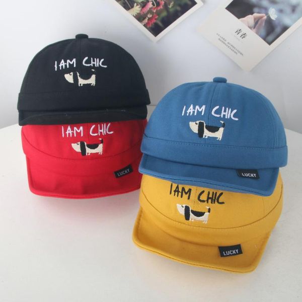 

baby hat summer 2020 cute cartoon hat fashion children soft edge sunscreen sunscreen baseball cap summer baseball baby, Yellow