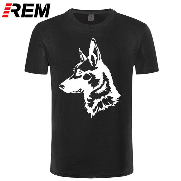 

rem fashion german shepherd alsation dog men t shirt 16 colors short sleeve cotton tees tshirts t-shirt