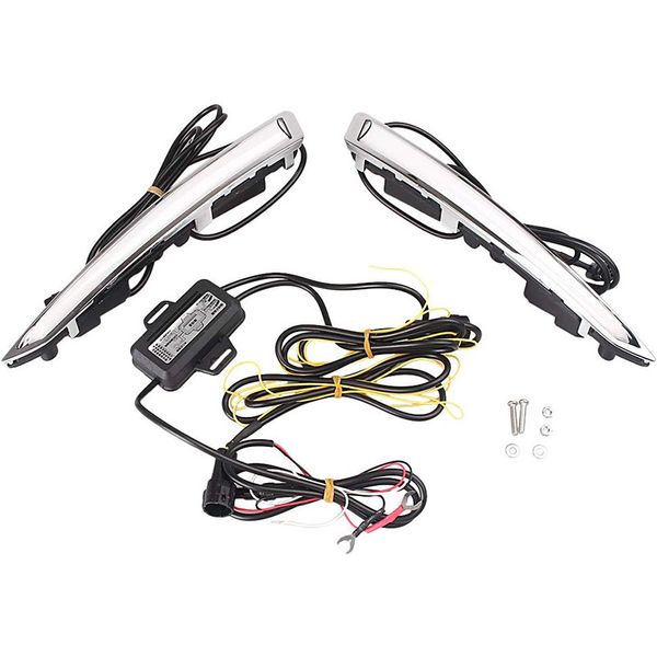 

1 pair for kuga escape 2013-2020 daytime running light drl led fog lamp cover