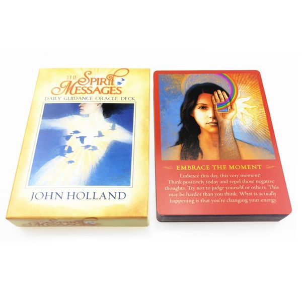 

english version games guidance spirit card tarot game message oracle daily board playing 50pcs cards tarot divination table deck rtcah jjxh