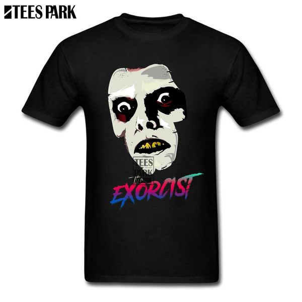 

casual shirts for men film the exorcist funky t shirts men organnic cotton short sleeve shirts promotion men's crazy design tees