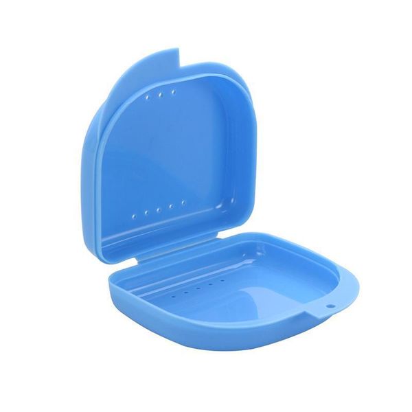

mouth box with lid dental snaps holes holder orthodontic retainer ounona case vent hinged guard storage denture xkpzw home2001