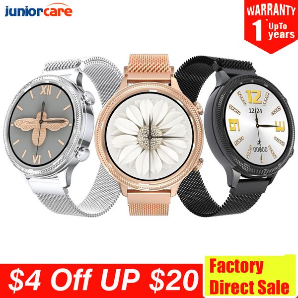 

smart watch women waterproof support heart rate monitor fitness tracker for female lady gift fashion smartwatch