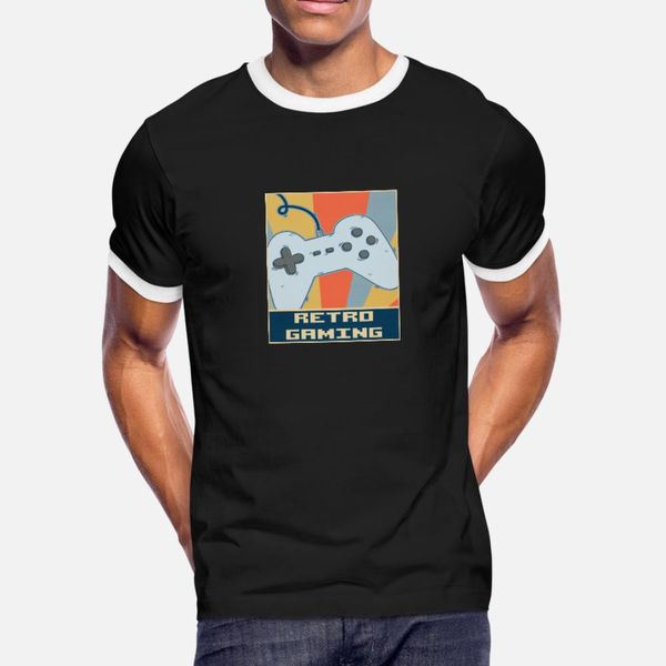 

ретро игры видеоигры геймер vintage подарочные тенниска мужчин индивидуальные майка o-образным вырезом формальное sunlight basic весна осень