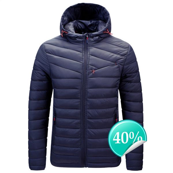 

men's winter warm outdoor down jacket fashion wkleab0, Black