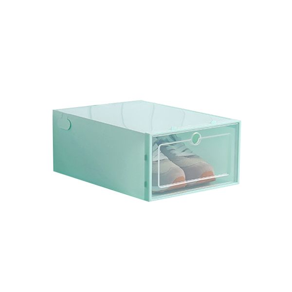 

office with transparent window drawer type foldable display case diy shoe box