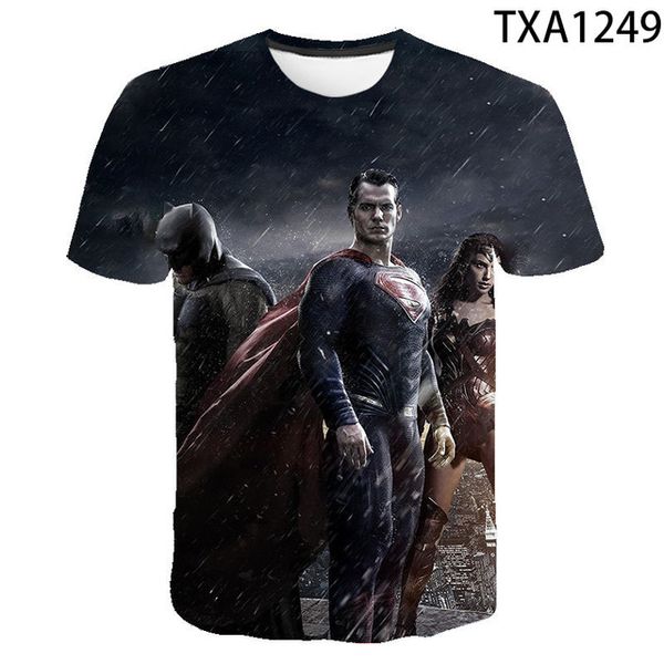 

superman 3d boy girl printed cool 3d print shirts plus size plus size harajuku men clothing