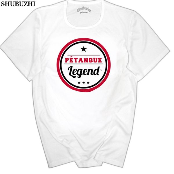 

summer famous brand petanque legend fashion men t shirt clothing printed cotton man o neck euro size