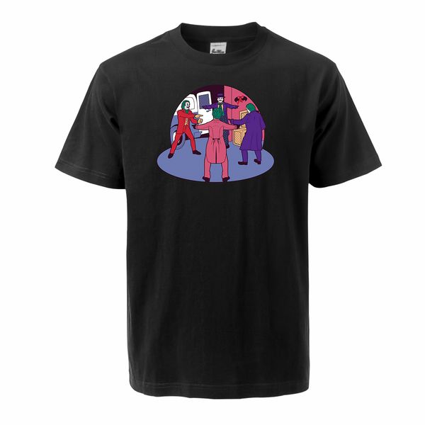 

joker comic men t shirts 2020 summer tees 100% cotton short sleeve joker funny fashion streetwear crew neck cool t-shirts