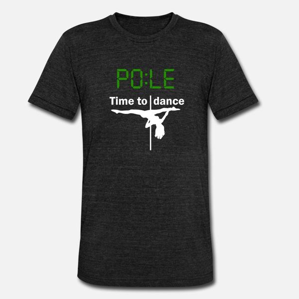 

pole time to dance fitness workout dancing gift t shirt men designing tee shirt o neck unique fit funny spring autumn letter shirt