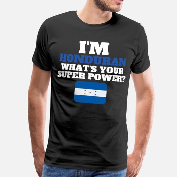 

super honduran t shirt men character short sleeve round collar homme fit casual spring outfit shirt