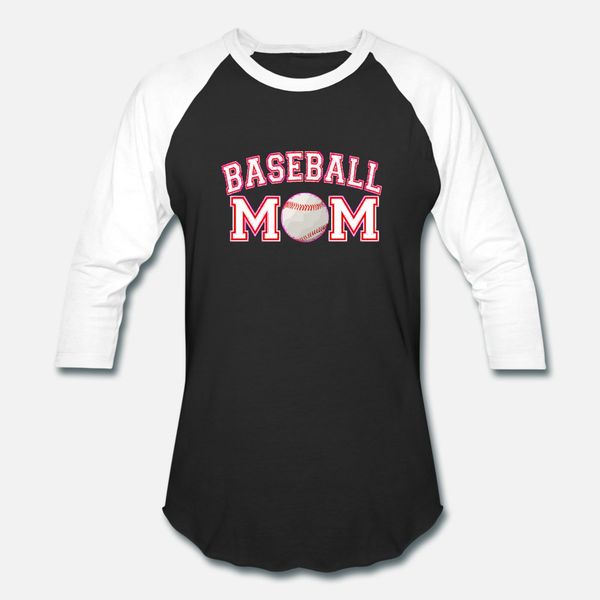 

baseball mom t shirt men customize short sleeve round neck novelty crazy funny spring family shirt