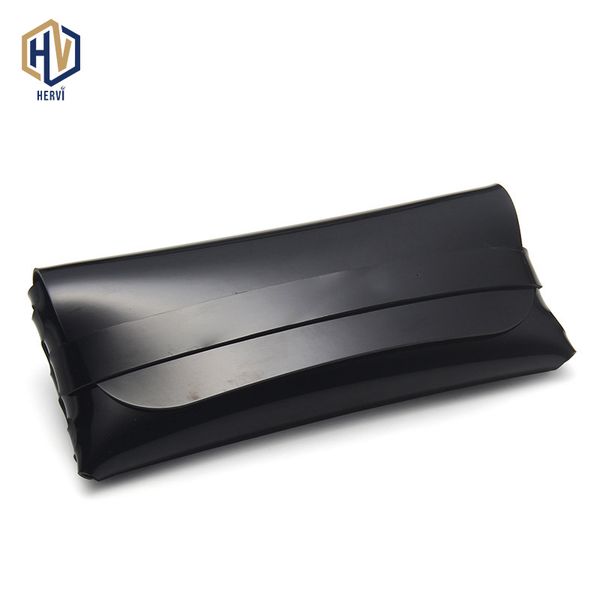 

sunglasses frames handmade women high capacity storage bag pu leather glasses case for eyeglass eyewear, Silver