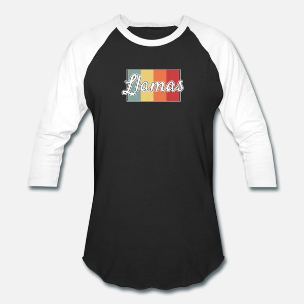 

lama t shirt men designs cotton o-neck male cute breathable spring leisure shirt