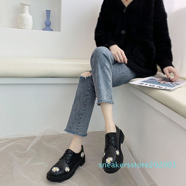 

spring autumn girls shoes patent leather women shoes platform woman flats round toe ladies black zapatos mujer u29-45 s01