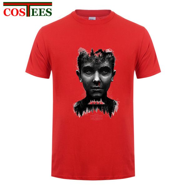 

2018 fashion stranger things print funny fitness men t-shirt 3d character design mens t shirts summer hipster homme tshirts