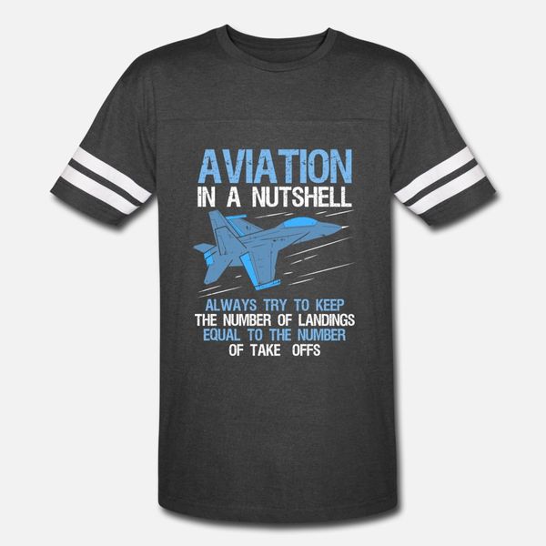 

funny pilot aviation in a nutshell airplane gift t shirt men printing short sleeve euro size s-3xl natural sunlight funny casual shirt