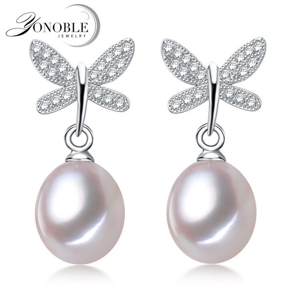

real freshwater pearl earrings women,natural pearl earring 925 silver wedding fine jewelry birthday gift white, Golden;silver