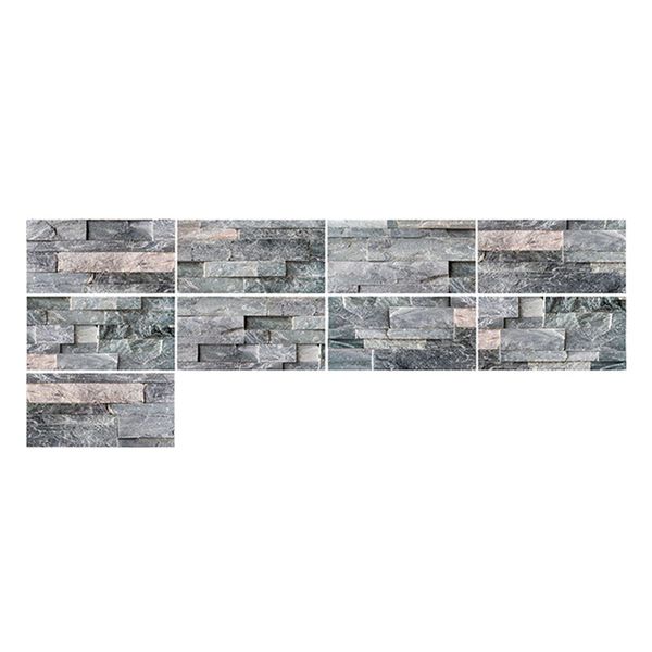 

9pcs wall sticker mosaic bricks diy restaurant self adhesive pvc tile stair