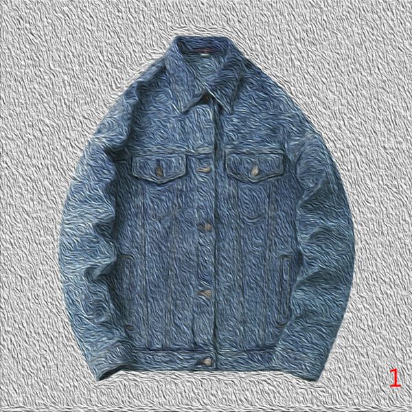 

2020 mens jacket jeans fashion letters jackets embroidery on back new printing coat denim bombers, Black;brown