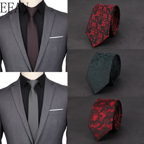 

factory sale 6cm mens skinny ties black green polyester silk plaids stripes dots jacquard narrow necktie neck tie party b081-116, Blue;purple