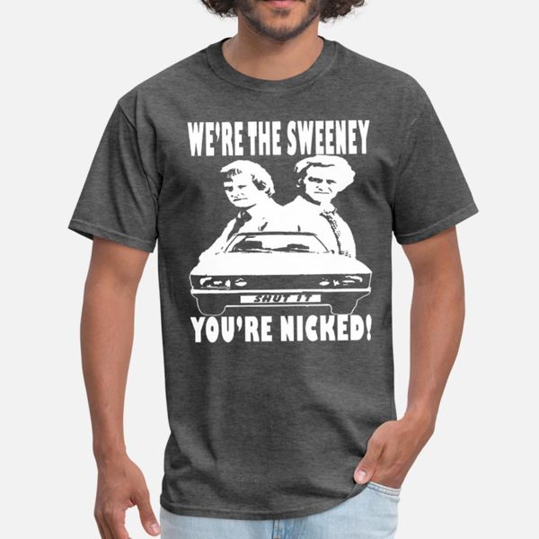 

the sweeney tribute 70s seventies 70s t shirt men character cotton round neck solid color anti-wrinkle new fashion spring autumn shirt