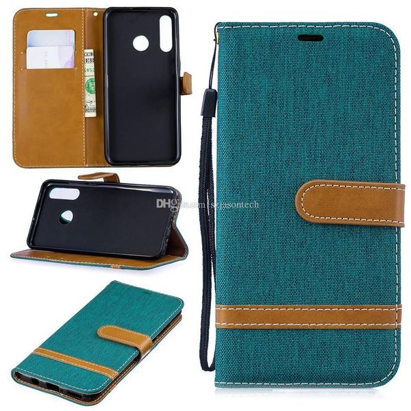 

for huawei p20 lite mate 20 pro p30 pro lite honor 6x case flip stand wallet cowboy leather p frame full phone cover