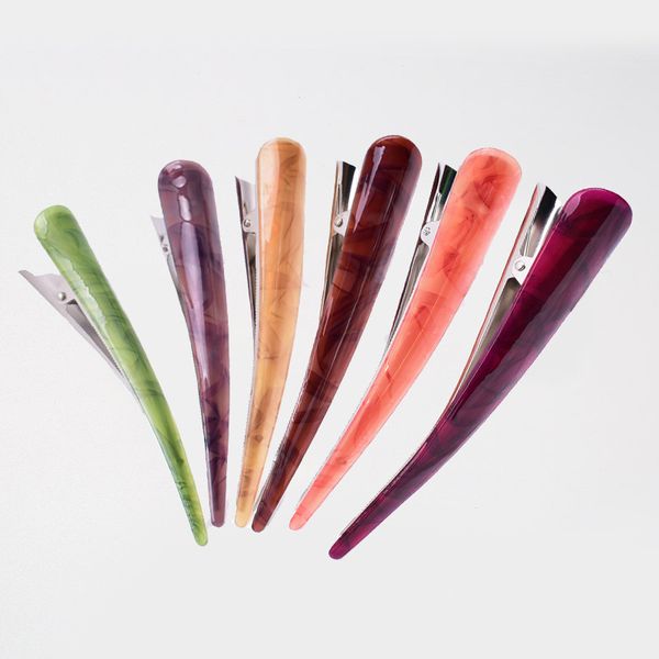 

women hair clips for styling and sectioning professional hair clips durable anti-slip salon hjl2020