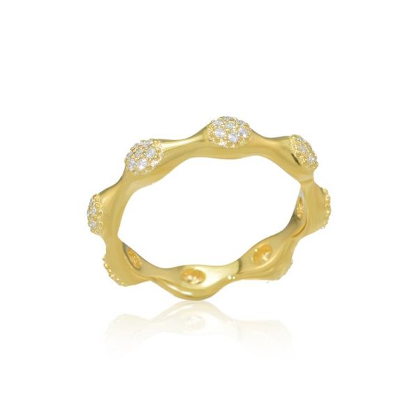 

ckk modern lovepods ring 925 sterling silver shine & clear cz wedding rings for women silver 925 anillos mujer fine jewelry, Golden;silver