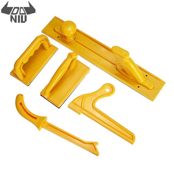 

daniu деревообрабатывающий инструмент 5шт наборы безопасности толкающий блок и клюшка косые straight деревообрабатывающий router table tool