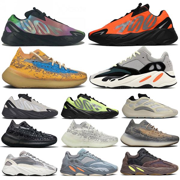 

discount kanye west orange wave runner phosphor mens running shoes azael alvah alien blue oat inertia mauve analog static trainers sneakers