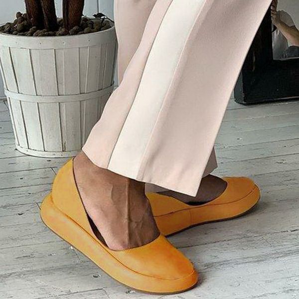 

litthing women flat shoes 2020 pu leather female shoes large size 35-43 casual soft bottom fashion single ladies loafers, Black