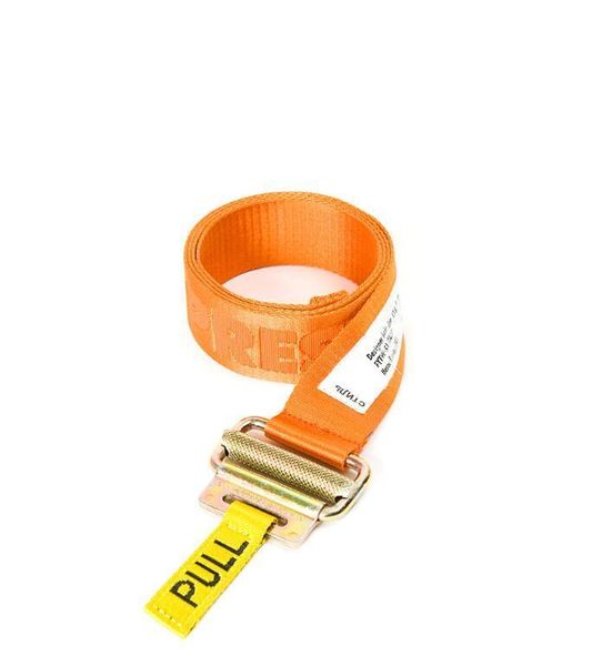 

new fw heron street hip hop belt metal head woven pull belt black orange pink fashion men women belt, Black;brown