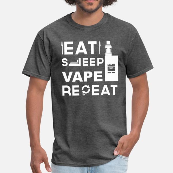 

ешьте сон vape repeat тенниска мужчина отпечатанной футболочка евро размер s-3xl gents graphic здания весна семьи рубашку