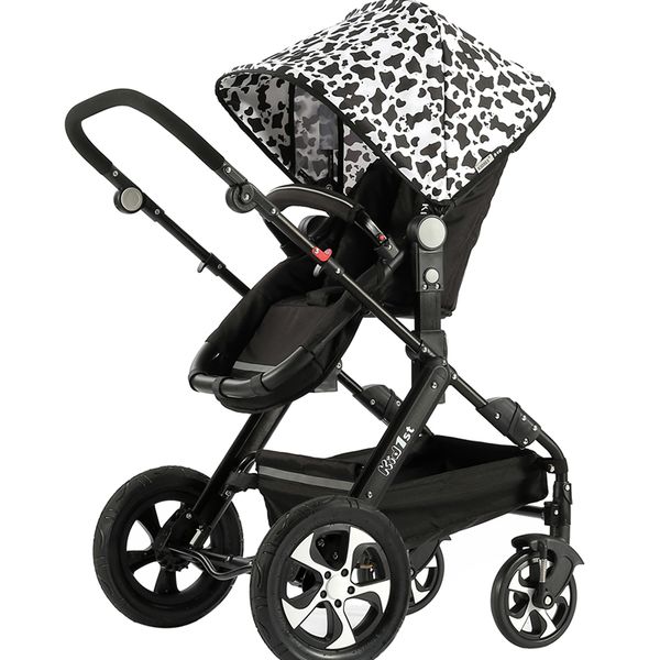 

fast ship baby stroller can sit flat lay high landscape easy to fold light newborn two-way baby stroller