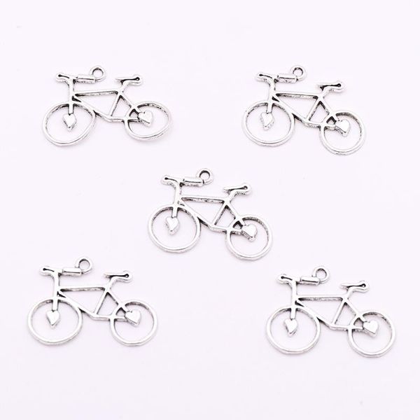 

charms silver color metal bicycle pendants for jewelry making diy necklace bracelets crafts, Bronze;silver