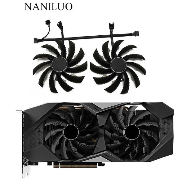 

95mm pld10010s12h cooler fan replacement rtx2070 gtx1660ti rtx2060 for gigabyte gtx 1650 1660ti rtx 2060 2070 graphics card fans