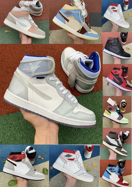 

2020 high smoky gray man 1 obsidian all white black orange chicago woman travis scott sneake